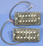 Pair of Humbucking pickups w/ mounting rings
