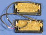 Pair of Humbucking pickups w/ mounting rings