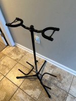 On Stage Stands Double Guitar Stand