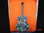 2006 AMERICAN IDOL SIGNED GUITAR DAUGHTRY PICKLER MCPHEE ETC