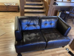 Leather sofa/loveseat/ottoman