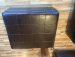 Leather sofa/loveseat/ottoman