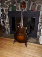 Ovation Applause AE44-7S Mid-depth Acoustic-Electric Guitar