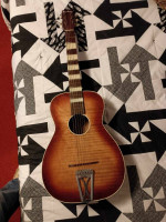Airline F-66 acoustic guitar