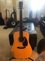 Martin D18 guitar