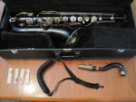 Vtg Cavalier Tenor Saxophone Made Elkhart, IN. Conn Pan American