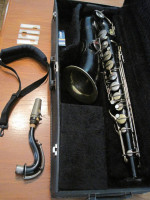 Vtg Cavalier Tenor Saxophone Made Elkhart, IN. Conn Pan American