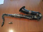 Vtg Cavalier Tenor Saxophone Made Elkhart, IN. Conn Pan American