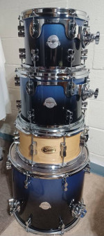 PDP PLATINUM SERIES DRUMSET W/SOFT ZIPPER BAGS