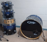 PDP PLATINUM SERIES DRUMSET W/SOFT ZIPPER BAGS