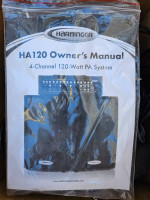 Harbinger HA120 Portable PA System