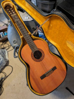 Yamaha G-130A Guitar Solid Cedar/Rosewood 1960's Vintage Japan