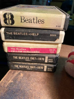 Beatles 8 track tapes