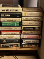 17 8 track tapes, Willie, Waylon, & ...