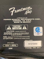 Fender Frontman PR 241, 38 Watt Amplifier