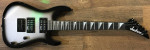 2022 Jackson JS1X Dinky Minion Silver Burst 2/3-Size Electric Guitar