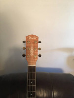 Fender T-Bucket acoustic Guitar flame like new