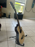 Yamaha APXT2 3/4 Thinline Acoustic-Electric Cutaway Guitar in Natural Finish