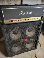 Marshall DSL 100H with crate cab