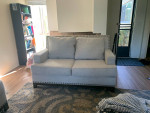 Sofa and loveseat
