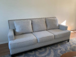 Sofa and loveseat