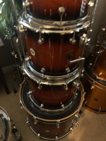 DW Design 5pc drum set 10/12/14/16/22 Tobacco burst