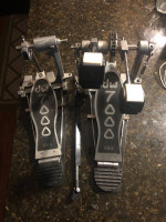 DW7000 and PDP 500  series  Double Bass drum pedal