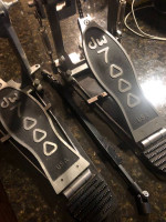 DW7000 and PDP 500  series  Double Bass drum pedal