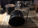 5pc DW Design Iron Satin Metallic drum set 10/12/13/16/22