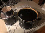 5pc DW Design Iron Satin Metallic drum set 10/12/13/16/22