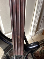 Fretless PJ Bass Pearl Black Rosewood New Unplayed