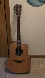LAG Hyvibe THV10DCE Smart guitar