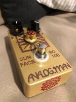 Analogman Sun Face BC108C Fuzz Guitar Effects Pedal