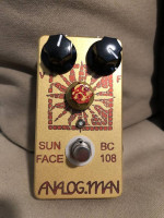 Analogman Sun Face BC108C Fuzz Guitar Effects Pedal