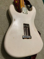 MJT Shell Pink (light) Stratocaster/Partscaster - MIM 50s maple neck