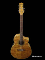 Ibanez six string electric acoustic guitar