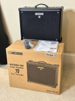 BOSS KATANA 100 Guitar Combo Amp With the GA-FC Footswitch