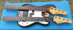 BASS PARTS-2 Necks + 1 BODY-Precision Bass Parts