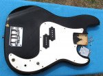 BASS PARTS-2 Necks + 1 BODY-Precision Bass Parts