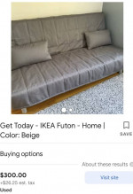 IKEA Beddinge Futon sofa bed