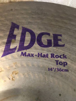 Sale or Trade...Zildjian 14" MaxEdge Rock Hi Hat cymbals $$ or Trade