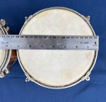 Vintage Bongos w/Tunable Heads 6" + 7" Banded Stave Construction