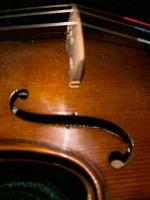 Cremona 1/2 size student violin.