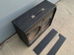 Early 70s Fender Twin Reverb Amp Cabinet with Speakers