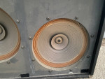 Early 70s Fender Twin Reverb Amp Cabinet with Speakers