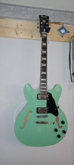 Semi-Hollow 335 Style Guitar by "Redid"