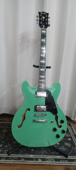 Semi-Hollow 335 Style Guitar by "Redid"