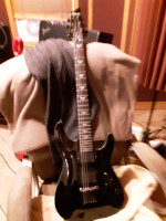 SCHECTER C-1  PLUS WITH EMG'S