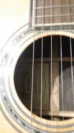 CHARTIN /  MARTIN D45 CUTAWAY ELECTRIC M. I. C.  !!