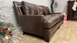 Lee Industries Leather Sofa